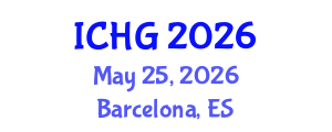 International Conference on Human Genetics (ICHG) May 25, 2026 - Barcelona, Spain International Conference on Human Genetics (ICHG) May 25, 2026 - Barcelona, Spain