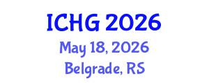 International Conference on Human Genetics (ICHG) May 18, 2026 - Belgrade, Serbia International Conference on Human Genetics (ICHG) May 18, 2026 - Belgrade, Serbia
