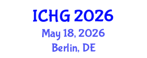 International Conference on Human Genetics (ICHG) May 18, 2026 - Berlin, Germany International Conference on Human Genetics (ICHG) May 18, 2026 - Berlin, Germany