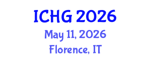 International Conference on Human Genetics (ICHG) May 11, 2026 - Florence, Italy International Conference on Human Genetics (ICHG) May 11, 2026 - Florence, Italy