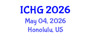 International Conference on Human Genetics (ICHG) May 04, 2026 - Honolulu, United States International Conference on Human Genetics (ICHG) May 04, 2026 - Honolulu, United States