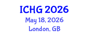 International Conference on Human Genetics (ICHG) May 18, 2026 - London, United Kingdom International Conference on Human Genetics (ICHG) May 18, 2026 - London, United Kingdom