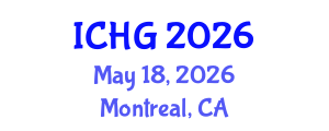 International Conference on Human Genetics (ICHG) May 18, 2026 - Montreal, Canada International Conference on Human Genetics (ICHG) May 18, 2026 - Montreal, Canada