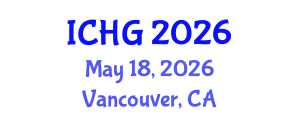 International Conference on Human Genetics (ICHG) May 18, 2026 - Vancouver, Canada International Conference on Human Genetics (ICHG) May 18, 2026 - Vancouver, Canada