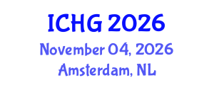 International Conference on Human Genetics (ICHG) November 04, 2026 - Amsterdam, Netherlands International Conference on Human Genetics (ICHG) November 04, 2026 - Amsterdam, Netherlands