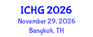 International Conference on Human Genetics (ICHG) November 29, 2026 - Bangkok, Thailand International Conference on Human Genetics (ICHG) November 29, 2026 - Bangkok, Thailand