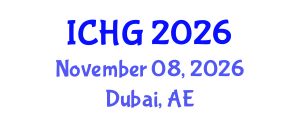 International Conference on Human Genetics (ICHG) November 08, 2026 - Dubai, United Arab Emirates International Conference on Human Genetics (ICHG) November 08, 2026 - Dubai, United Arab Emirates