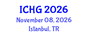 International Conference on Human Genetics (ICHG) November 08, 2026 - Istanbul, Turkey International Conference on Human Genetics (ICHG) November 08, 2026 - Istanbul, Turkey