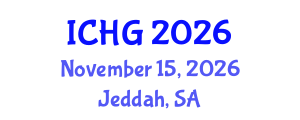 International Conference on Human Genetics (ICHG) November 15, 2026 - Jeddah, Saudi Arabia International Conference on Human Genetics (ICHG) November 15, 2026 - Jeddah, Saudi Arabia