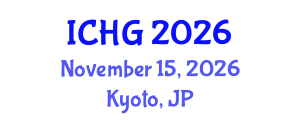 International Conference on Human Genetics (ICHG) November 15, 2026 - Kyoto, Japan International Conference on Human Genetics (ICHG) November 15, 2026 - Kyoto, Japan