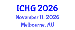 International Conference on Human Genetics (ICHG) November 11, 2026 - Melbourne, Australia International Conference on Human Genetics (ICHG) November 11, 2026 - Melbourne, Australia