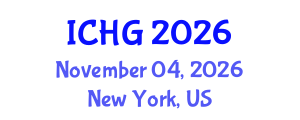 International Conference on Human Genetics (ICHG) November 04, 2026 - New York, United States International Conference on Human Genetics (ICHG) November 04, 2026 - New York, United States