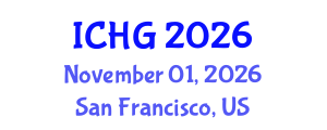 International Conference on Human Genetics (ICHG) November 01, 2026 - San Francisco, United States International Conference on Human Genetics (ICHG) November 01, 2026 - San Francisco, United States