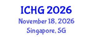 International Conference on Human Genetics (ICHG) November 18, 2026 - Singapore, Singapore International Conference on Human Genetics (ICHG) November 18, 2026 - Singapore, Singapore