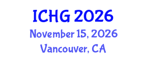 International Conference on Human Genetics (ICHG) November 15, 2026 - Vancouver, Canada International Conference on Human Genetics (ICHG) November 15, 2026 - Vancouver, Canada