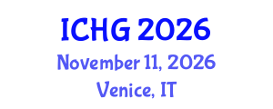 International Conference on Human Genetics (ICHG) November 11, 2026 - Venice, Italy International Conference on Human Genetics (ICHG) November 11, 2026 - Venice, Italy