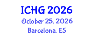 International Conference on Human Genetics (ICHG) October 25, 2026 - Barcelona, Spain International Conference on Human Genetics (ICHG) October 25, 2026 - Barcelona, Spain