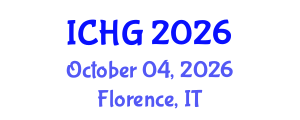 International Conference on Human Genetics (ICHG) October 04, 2026 - Florence, Italy International Conference on Human Genetics (ICHG) October 04, 2026 - Florence, Italy