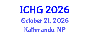 International Conference on Human Genetics (ICHG) October 21, 2026 - Kathmandu, Nepal International Conference on Human Genetics (ICHG) October 21, 2026 - Kathmandu, Nepal