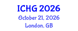 International Conference on Human Genetics (ICHG) October 21, 2026 - London, United Kingdom International Conference on Human Genetics (ICHG) October 21, 2026 - London, United Kingdom