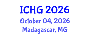 International Conference on Human Genetics (ICHG) October 04, 2026 - Madagascar, Madagascar International Conference on Human Genetics (ICHG) October 04, 2026 - Madagascar, Madagascar