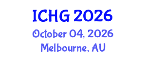 International Conference on Human Genetics (ICHG) October 04, 2026 - Melbourne, Australia International Conference on Human Genetics (ICHG) October 04, 2026 - Melbourne, Australia