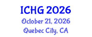 International Conference on Human Genetics (ICHG) October 21, 2026 - Quebec City, Canada International Conference on Human Genetics (ICHG) October 21, 2026 - Quebec City, Canada