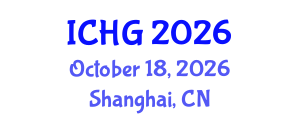 International Conference on Human Genetics (ICHG) October 18, 2026 - Shanghai, China International Conference on Human Genetics (ICHG) October 18, 2026 - Shanghai, China