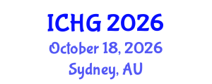 International Conference on Human Genetics (ICHG) October 18, 2026 - Sydney, Australia International Conference on Human Genetics (ICHG) October 18, 2026 - Sydney, Australia