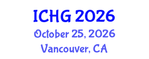 International Conference on Human Genetics (ICHG) October 25, 2026 - Vancouver, Canada International Conference on Human Genetics (ICHG) October 25, 2026 - Vancouver, Canada