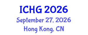 International Conference on Human Genetics (ICHG) September 27, 2026 - Hong Kong, China International Conference on Human Genetics (ICHG) September 27, 2026 - Hong Kong, China