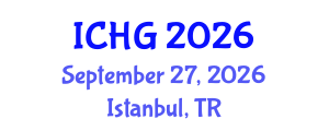 International Conference on Human Genetics (ICHG) September 27, 2026 - Istanbul, Turkey International Conference on Human Genetics (ICHG) September 27, 2026 - Istanbul, Turkey