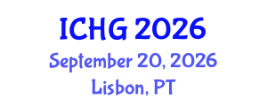 International Conference on Human Genetics (ICHG) September 20, 2026 - Lisbon, Portugal International Conference on Human Genetics (ICHG) September 20, 2026 - Lisbon, Portugal
