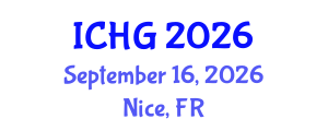 International Conference on Human Genetics (ICHG) September 16, 2026 - Nice, France International Conference on Human Genetics (ICHG) September 16, 2026 - Nice, France