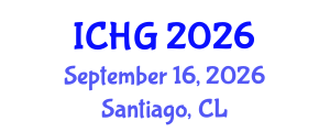 International Conference on Human Genetics (ICHG) September 16, 2026 - Santiago, Chile International Conference on Human Genetics (ICHG) September 16, 2026 - Santiago, Chile