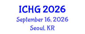 International Conference on Human Genetics (ICHG) September 16, 2026 - Seoul, Republic of Korea International Conference on Human Genetics (ICHG) September 16, 2026 - Seoul, Republic of Korea