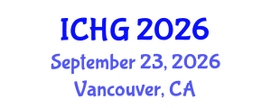 International Conference on Human Genetics (ICHG) September 23, 2026 - Vancouver, Canada International Conference on Human Genetics (ICHG) September 23, 2026 - Vancouver, Canada