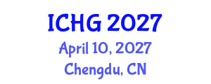 International Conference on Human Genetics (ICHG) April 10, 2027 - Chengdu, China International Conference on Human Genetics (ICHG) April 10, 2027 - Chengdu, China