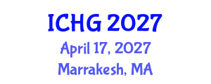 International Conference on Human Genetics (ICHG) April 17, 2027 - Marrakesh, Morocco International Conference on Human Genetics (ICHG) April 17, 2027 - Marrakesh, Morocco