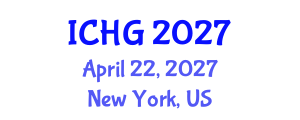 International Conference on Human Genetics (ICHG) April 22, 2027 - New York, United States International Conference on Human Genetics (ICHG) April 22, 2027 - New York, United States