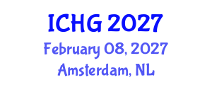 International Conference on Human Genetics (ICHG) February 08, 2027 - Amsterdam, Netherlands International Conference on Human Genetics (ICHG) February 08, 2027 - Amsterdam, Netherlands