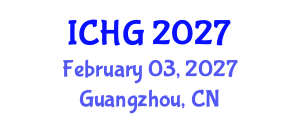International Conference on Human Genetics (ICHG) February 03, 2027 - Guangzhou, China International Conference on Human Genetics (ICHG) February 03, 2027 - Guangzhou, China