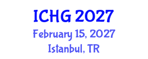 International Conference on Human Genetics (ICHG) February 15, 2027 - Istanbul, Turkey International Conference on Human Genetics (ICHG) February 15, 2027 - Istanbul, Turkey