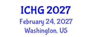 International Conference on Human Genetics (ICHG) February 24, 2027 - Washington, United States International Conference on Human Genetics (ICHG) February 24, 2027 - Washington, United States