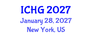 International Conference on Human Genetics (ICHG) January 28, 2027 - New York, United States International Conference on Human Genetics (ICHG) January 28, 2027 - New York, United States