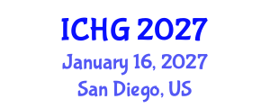 International Conference on Human Genetics (ICHG) January 16, 2027 - San Diego, United States International Conference on Human Genetics (ICHG) January 16, 2027 - San Diego, United States