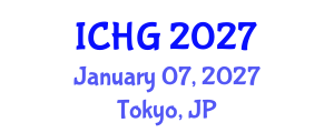 International Conference on Human Genetics (ICHG) January 07, 2027 - Tokyo, Japan International Conference on Human Genetics (ICHG) January 07, 2027 - Tokyo, Japan