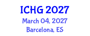 International Conference on Human Genetics (ICHG) March 04, 2027 - Barcelona, Spain International Conference on Human Genetics (ICHG) March 04, 2027 - Barcelona, Spain
