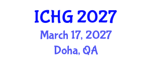 International Conference on Human Genetics (ICHG) March 17, 2027 - Doha, Qatar International Conference on Human Genetics (ICHG) March 17, 2027 - Doha, Qatar