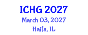 International Conference on Human Genetics (ICHG) March 03, 2027 - Haifa, Israel International Conference on Human Genetics (ICHG) March 03, 2027 - Haifa, Israel